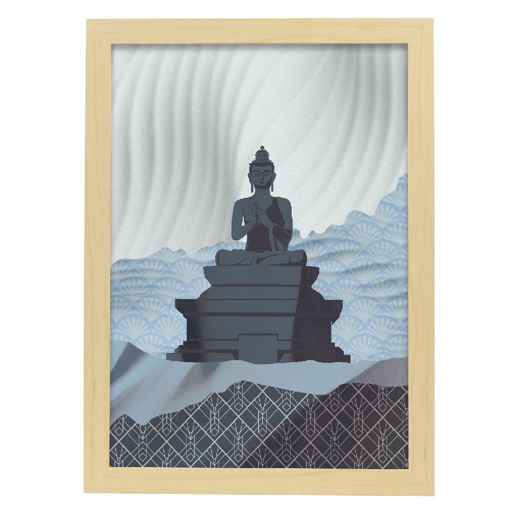 Nacnic Cartel De Dharmachakra Mudra Buddha