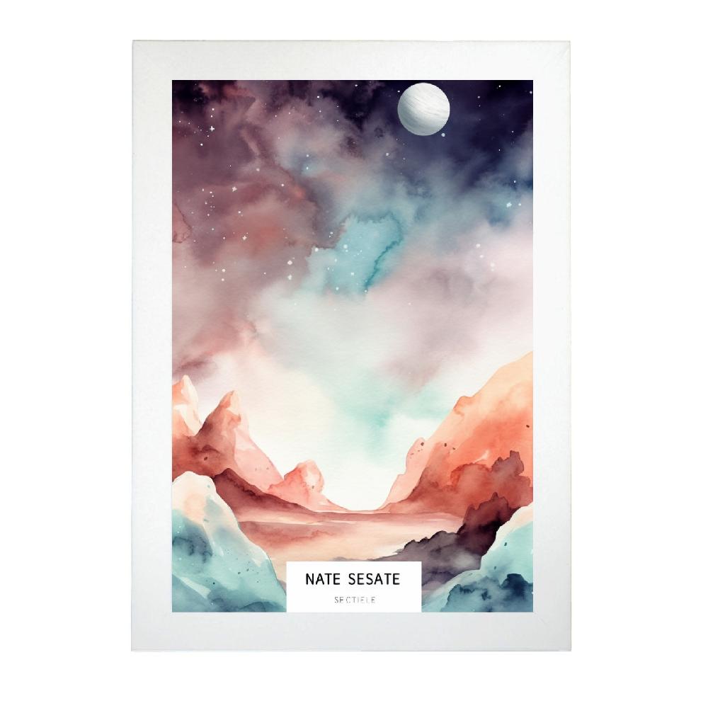 Nacnic Cartel De Estética De Espacio Natural