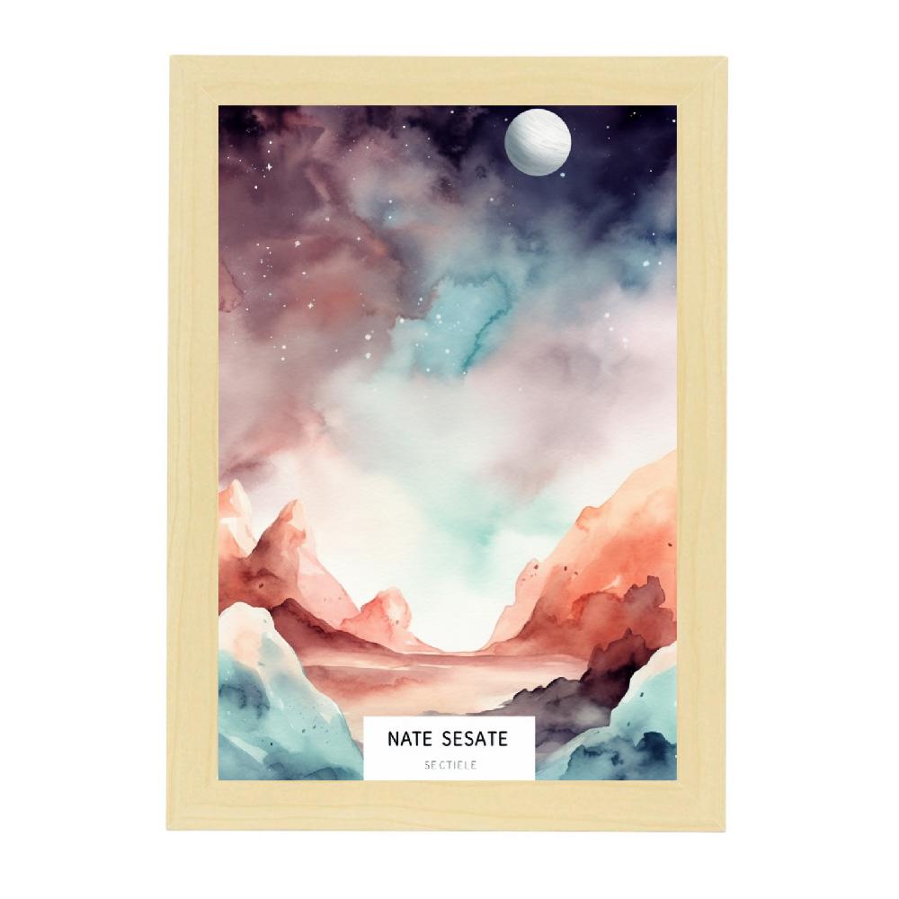 Nacnic Cartel De Estética De Espacio Natural