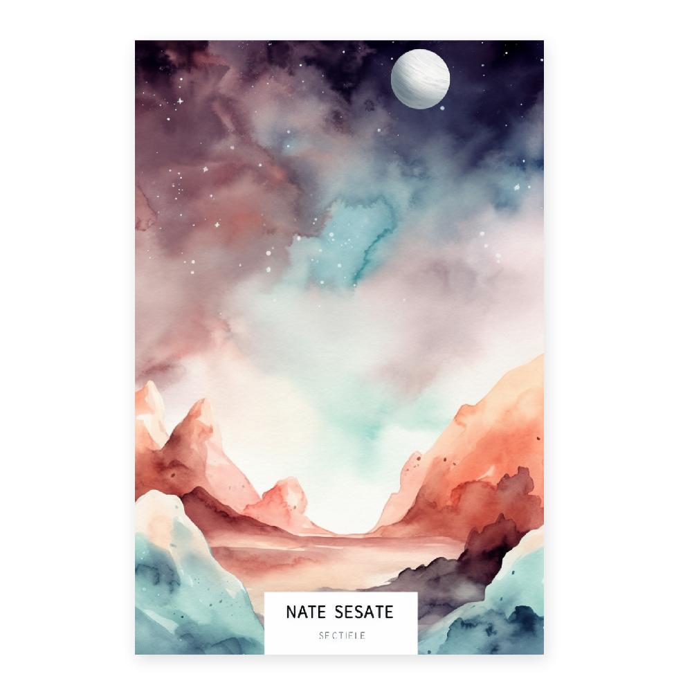 Nacnic Cartel De Estética De Espacio Natural