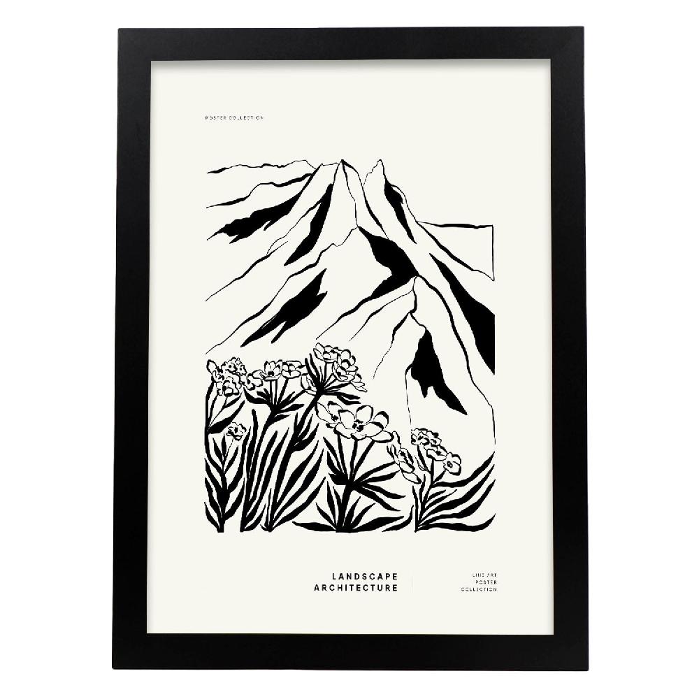 Nacnic Cartel De Flores De Montaña