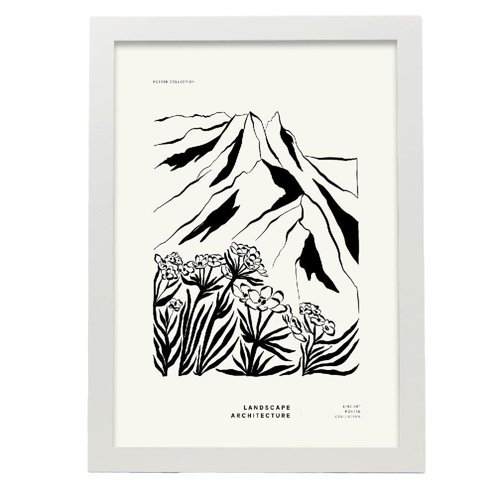 Nacnic Cartel De Flores De Montaña