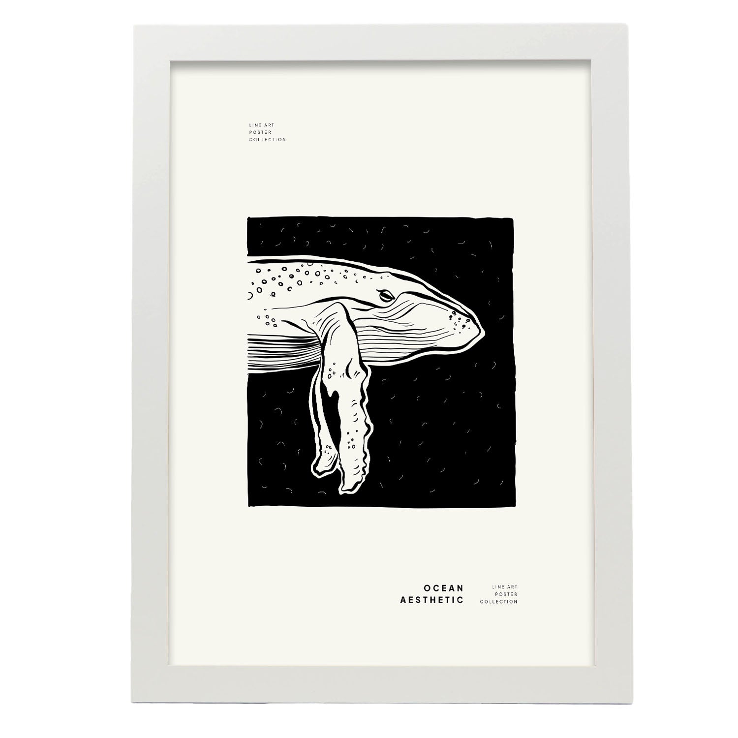 Nacnic Cartel De La Ballena Jorobada