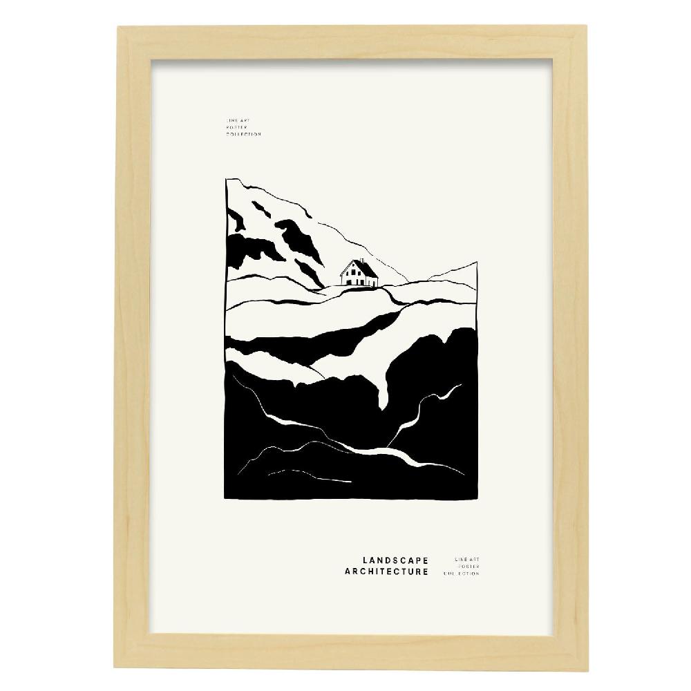 Nacnic Cartel De La Cima De La Montaña