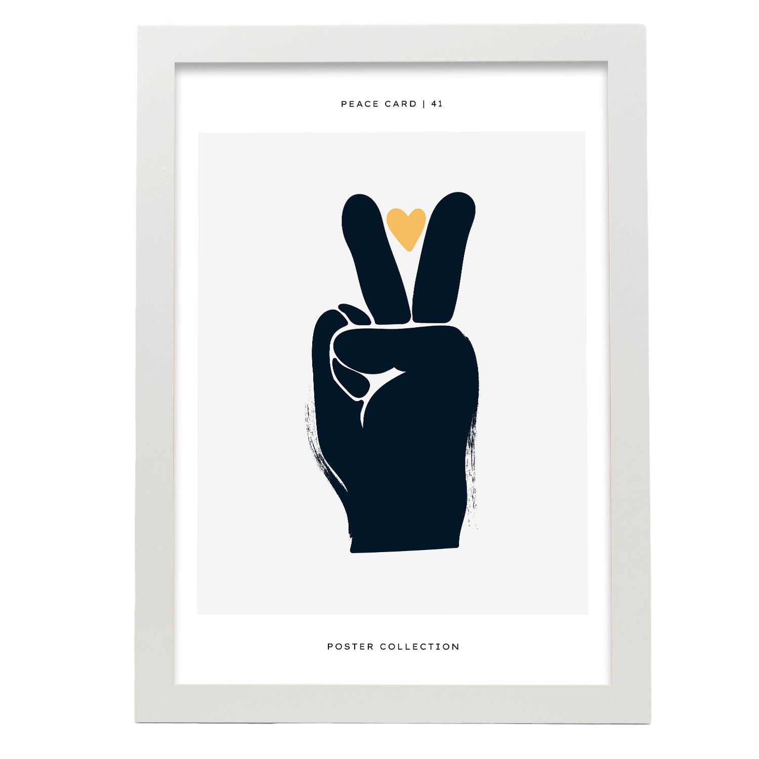 Nacnic Cartel De Mano De Paz