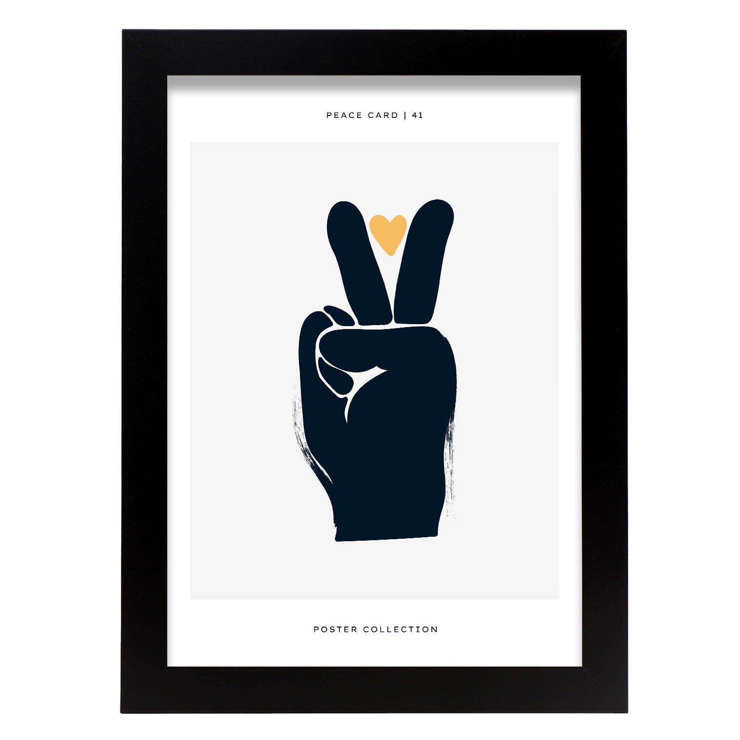 nacnic Cartel de Mano de Paz