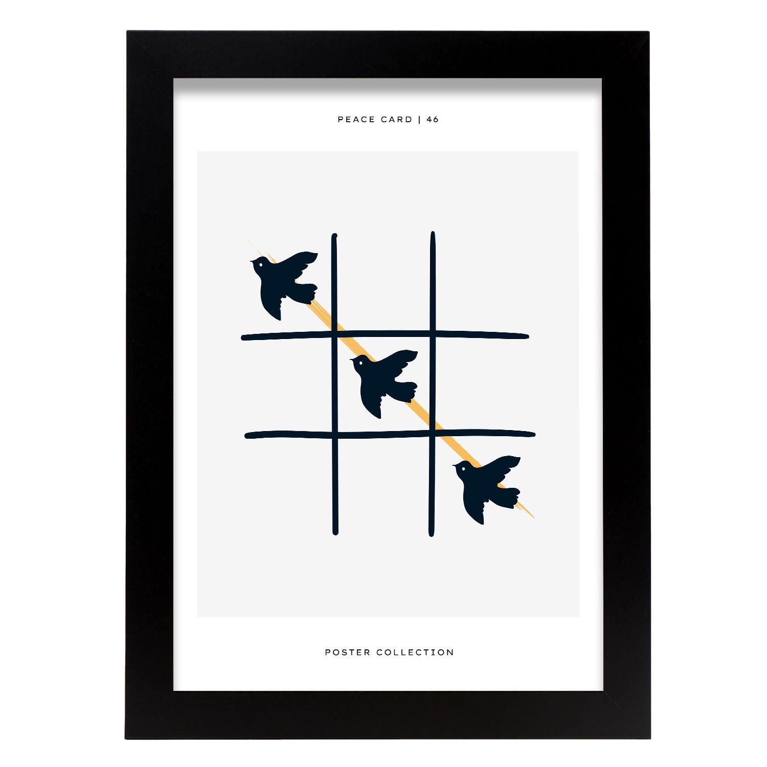 nacnic Cartel de Paz Tac Toe