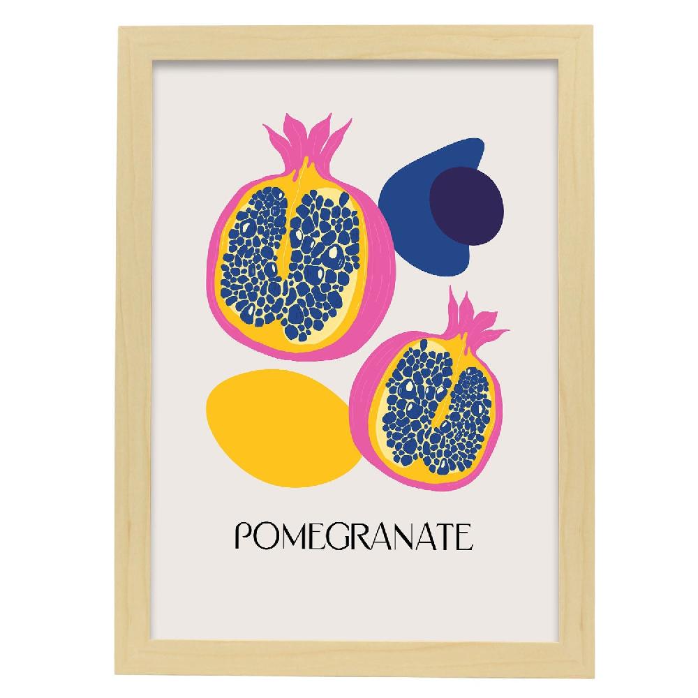 Nacnic Cartel De Pomegranate Open