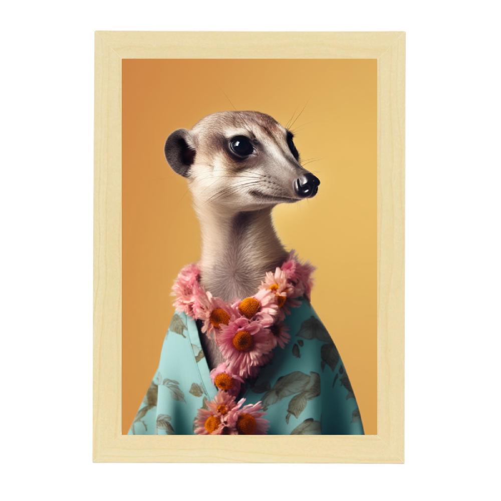 Nacnic Cartel De Poster Fashion Suricata