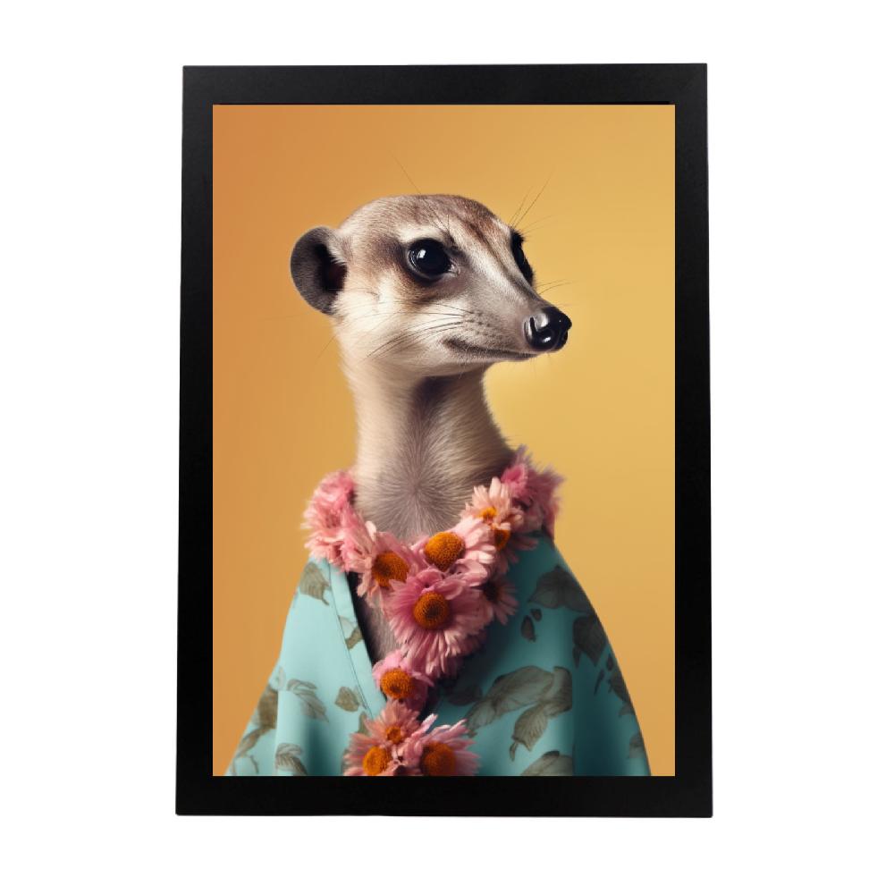 nacnic Cartel de Poster Fashion Suricata