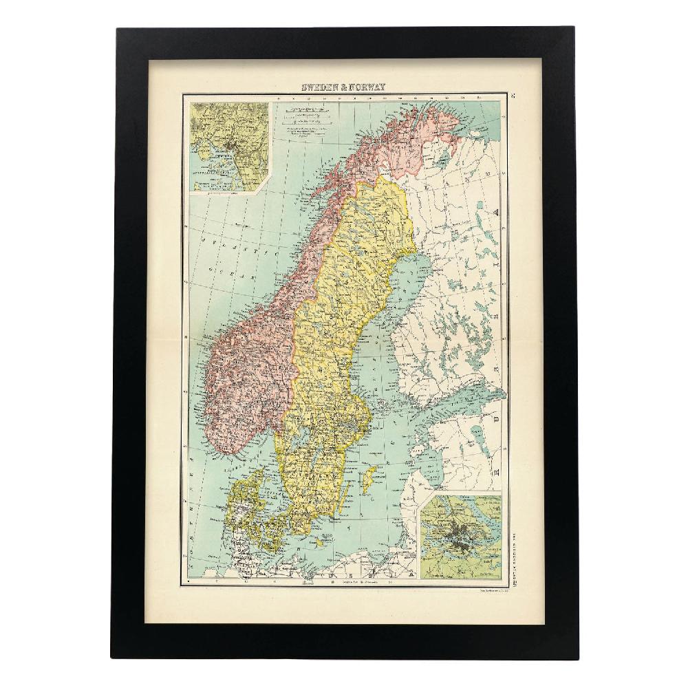 Nacnic Cartel De Suecia Noruega