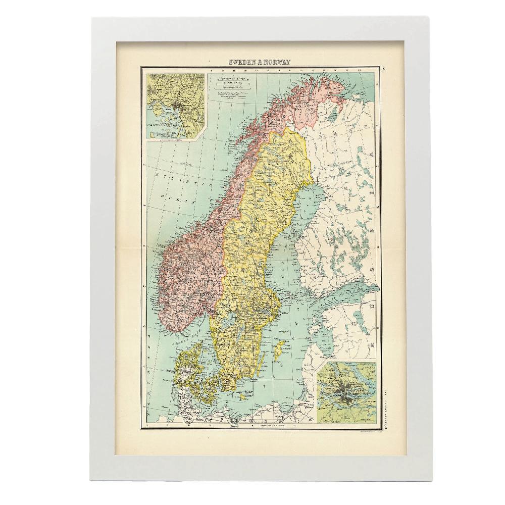 Nacnic Cartel De Suecia Noruega