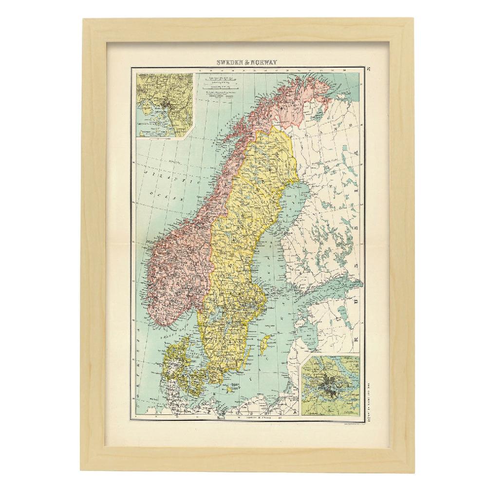 Nacnic Cartel De Suecia Noruega