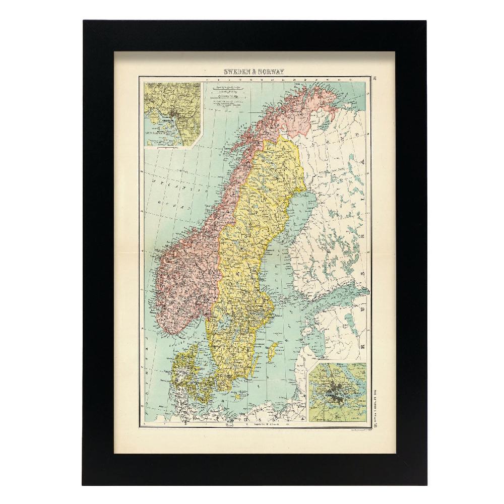 nacnic Cartel de Suecia Noruega