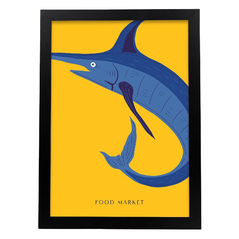 Nacnic Cartel De Sword Fish