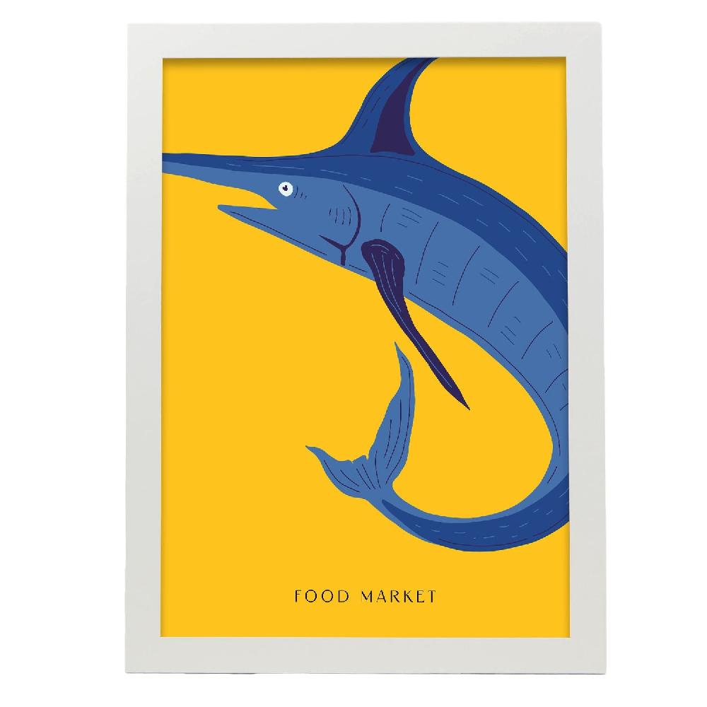 Nacnic Cartel De Sword Fish