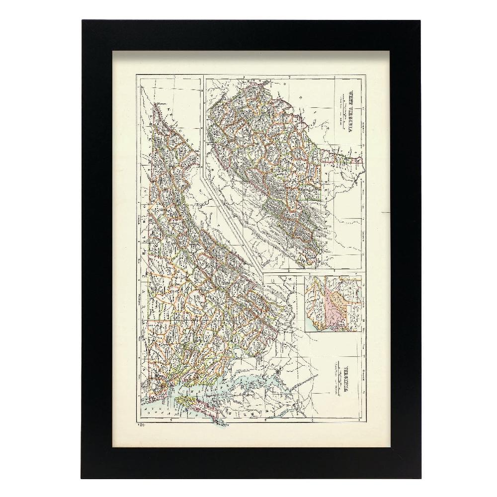 nacnic Cartel de Virginia 1885