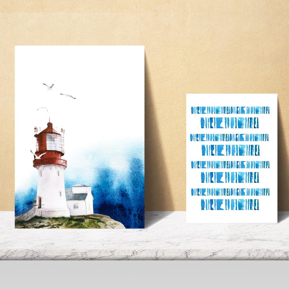 Nacnic Composición Azul Marino