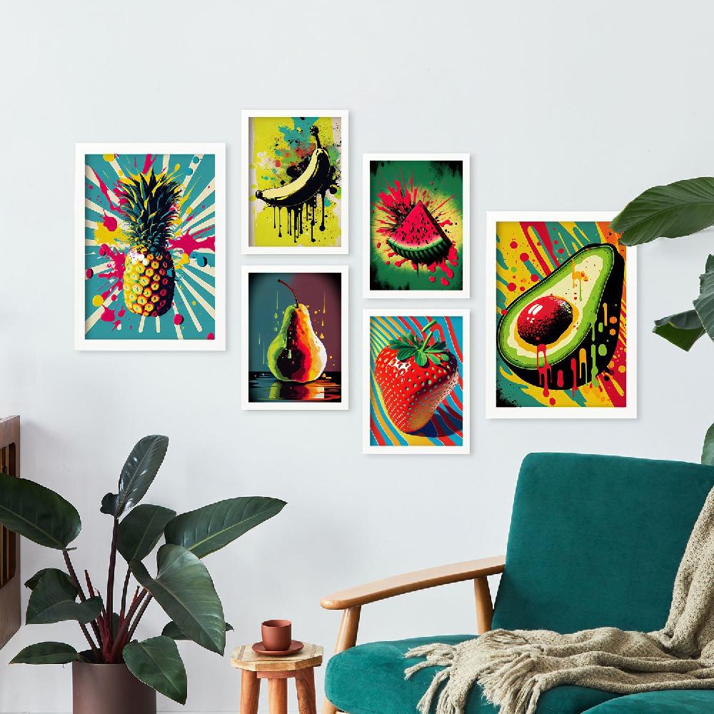 Nacnic Conjunto Pop Art Verduras Nacnic Laminas