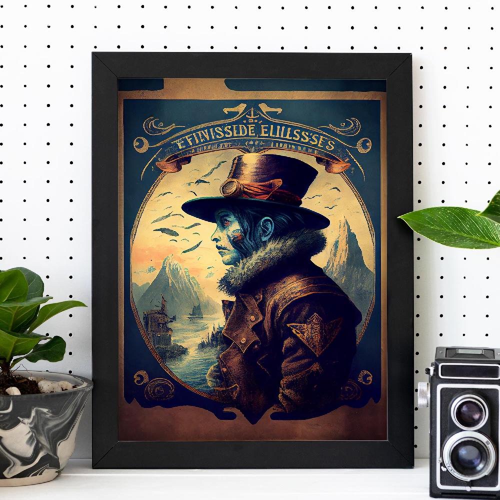 Nacnic Nacnic Estampado De Arte Vintage Infinitas Posibilidades 183 - Láminas