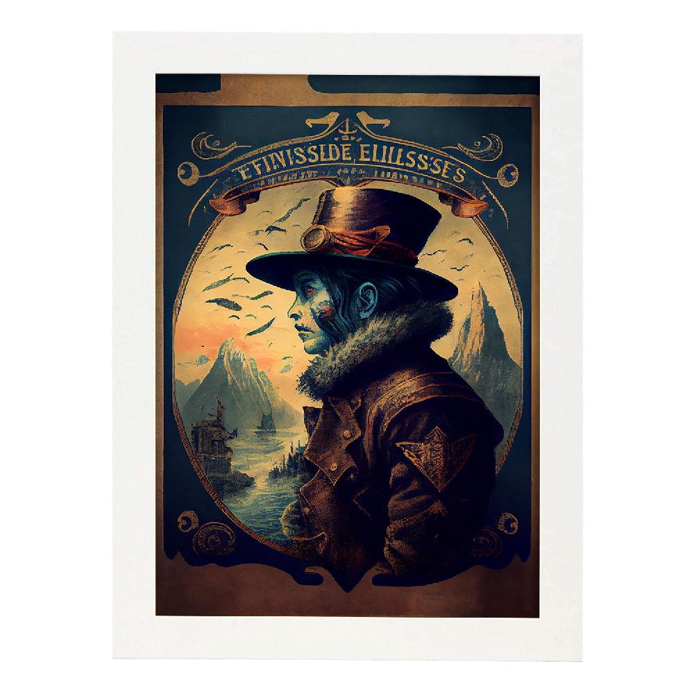 Nacnic Nacnic Estampado De Arte Vintage Infinitas Posibilidades 183 - Láminas