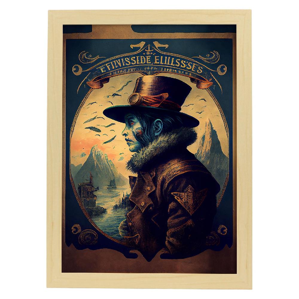 Nacnic Nacnic Estampado De Arte Vintage Infinitas Posibilidades 183 - Láminas