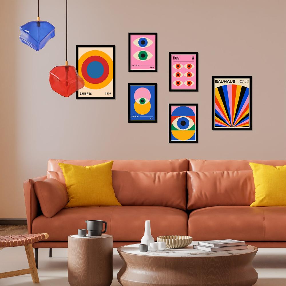 nacnic Geometrico Bauhaus formas y ojos