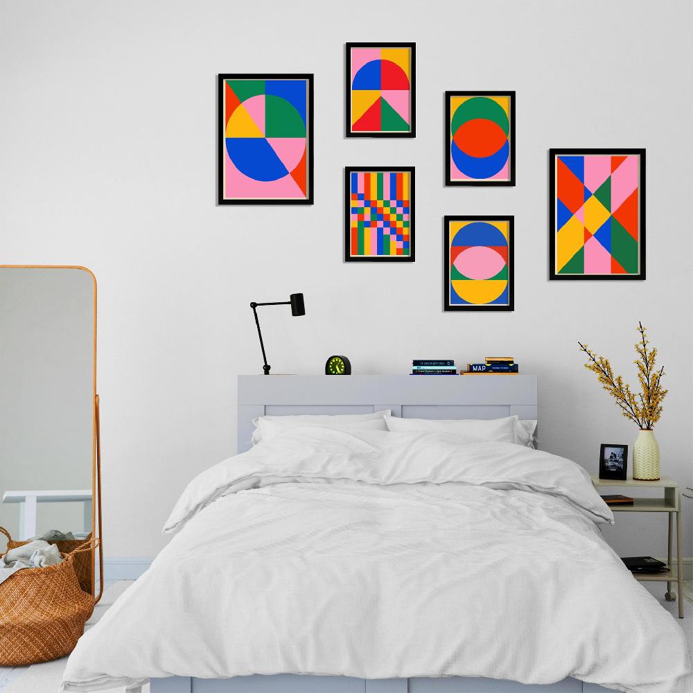 nacnic Geometrico Bauhaus lleno de color