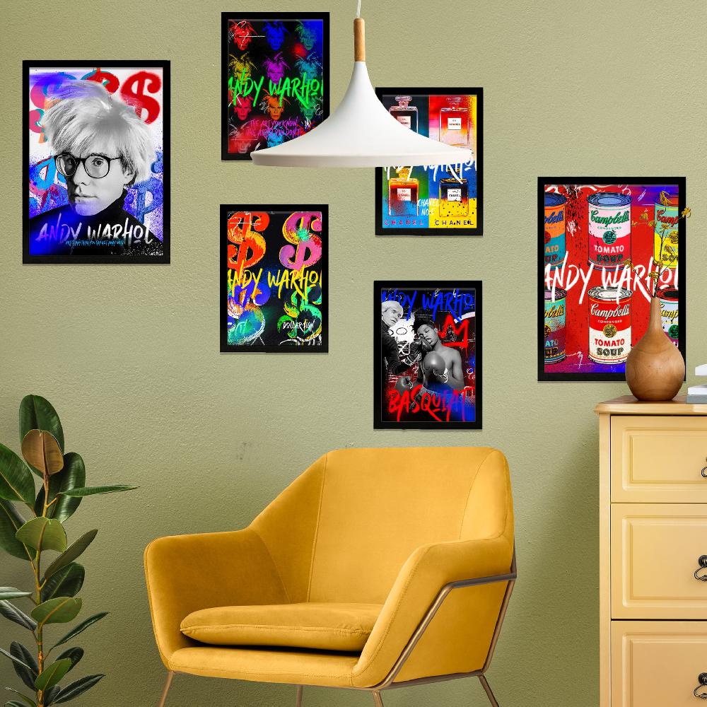 nacnic Iconic Andy Warhol Grafitti Pop