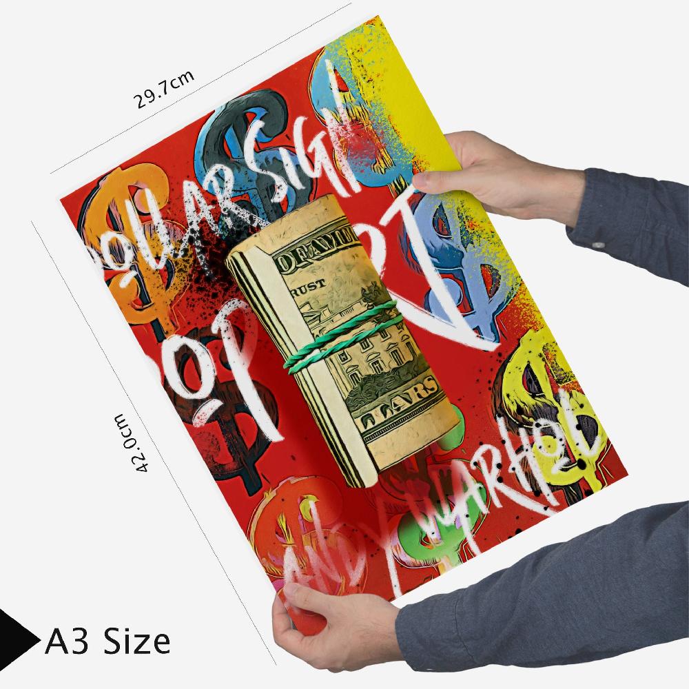 Nacnic Iconic Andy Warhol New York Dollar