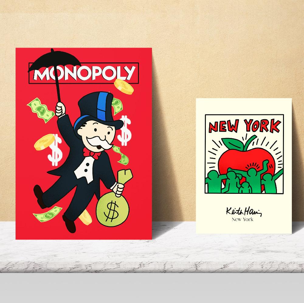 Nacnic Iconic Andy Warhol New York Dollar