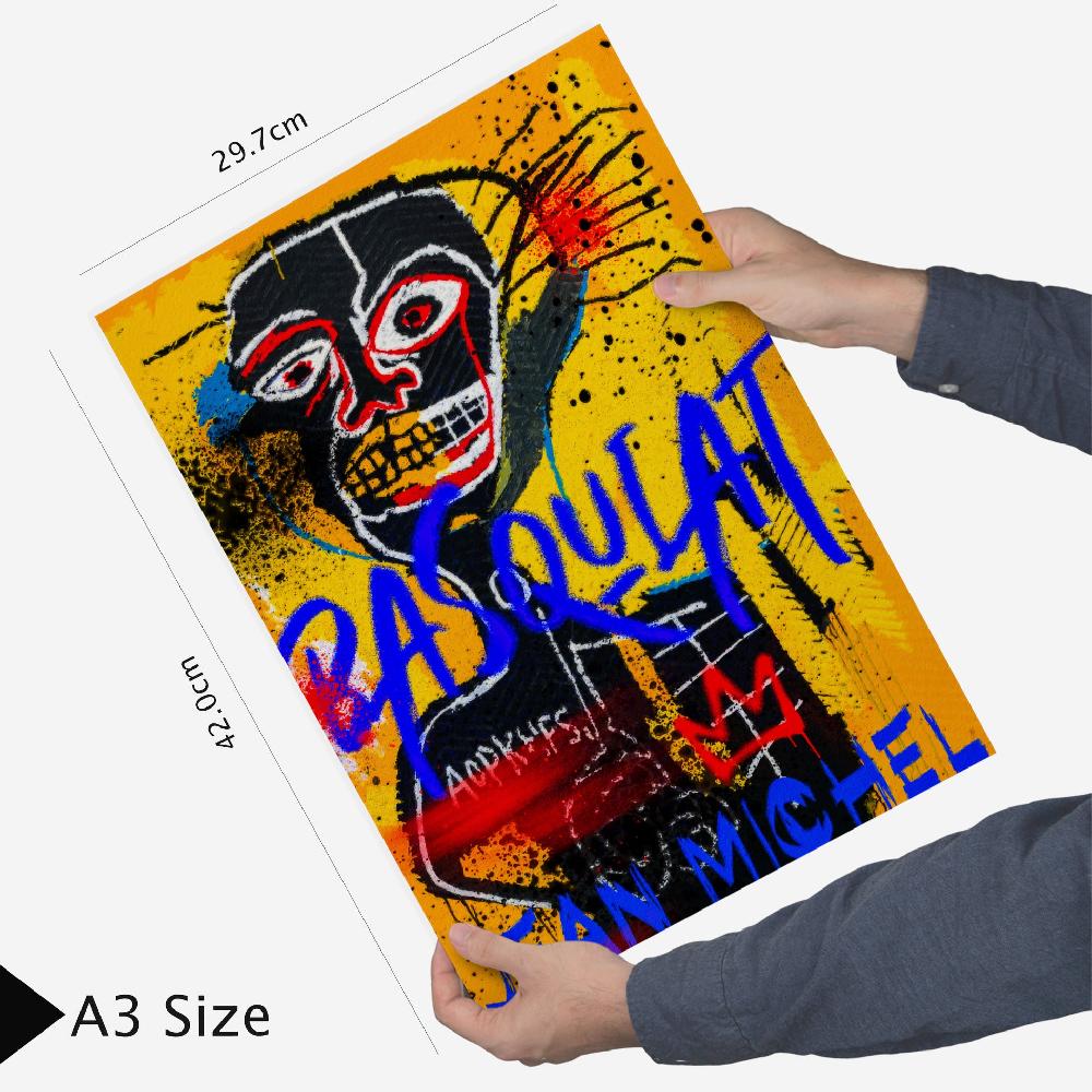 Nacnic Iconic Basquiat Graffiti Pop Art