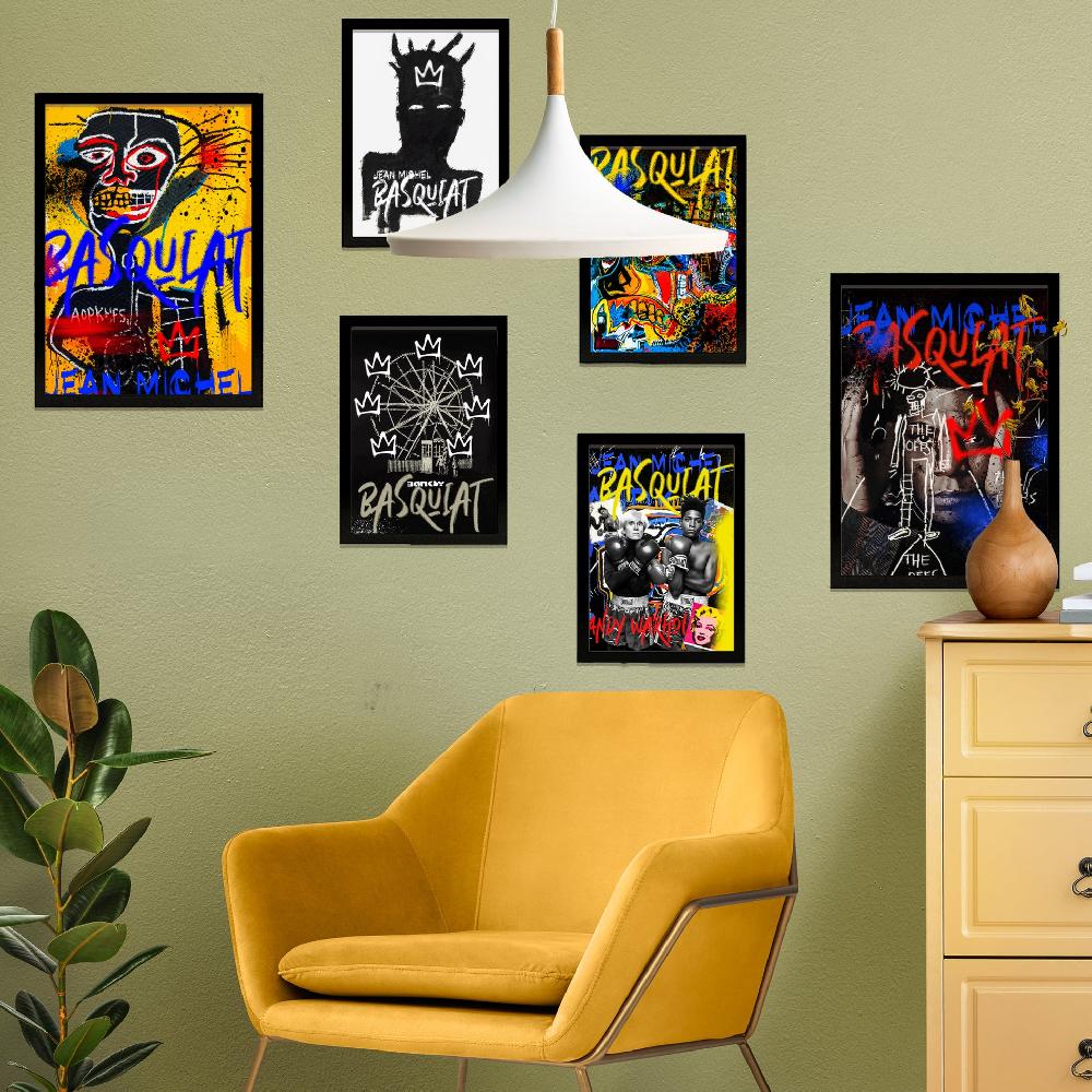 nacnic Iconic Basquiat Graffiti Pop Art