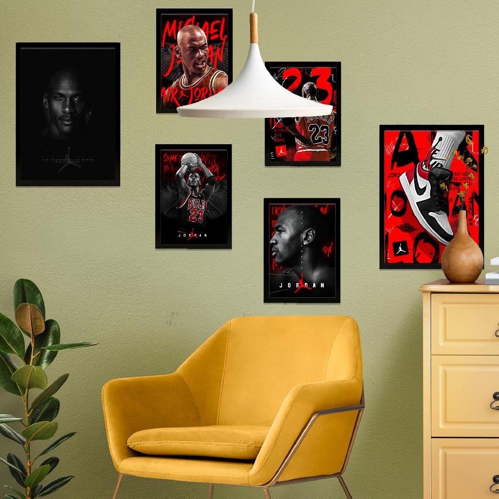 nacnic Iconic Jordan Grafiiti Red and Black