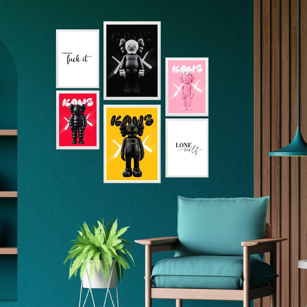 Nacnic Iconic Kaws Colorfull