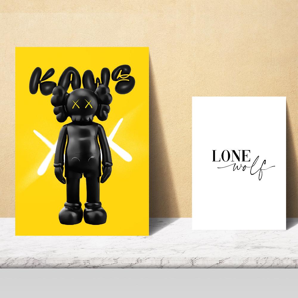 Nacnic Iconic Kaws Colorfull