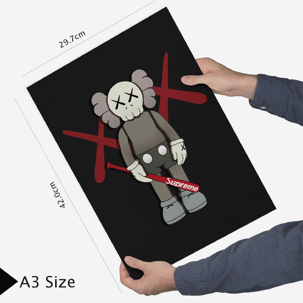 Nacnic Iconic Kaws Message