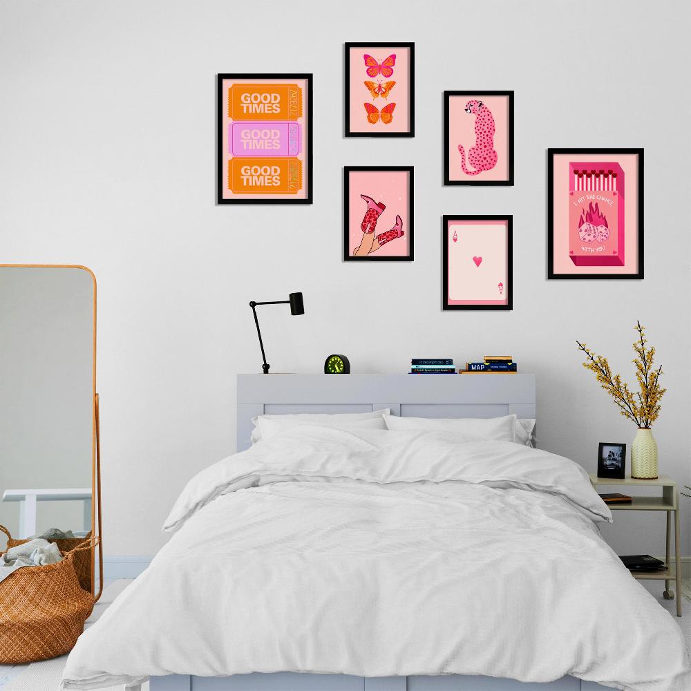 nacnic Illustraciones de arte moderno adolescente