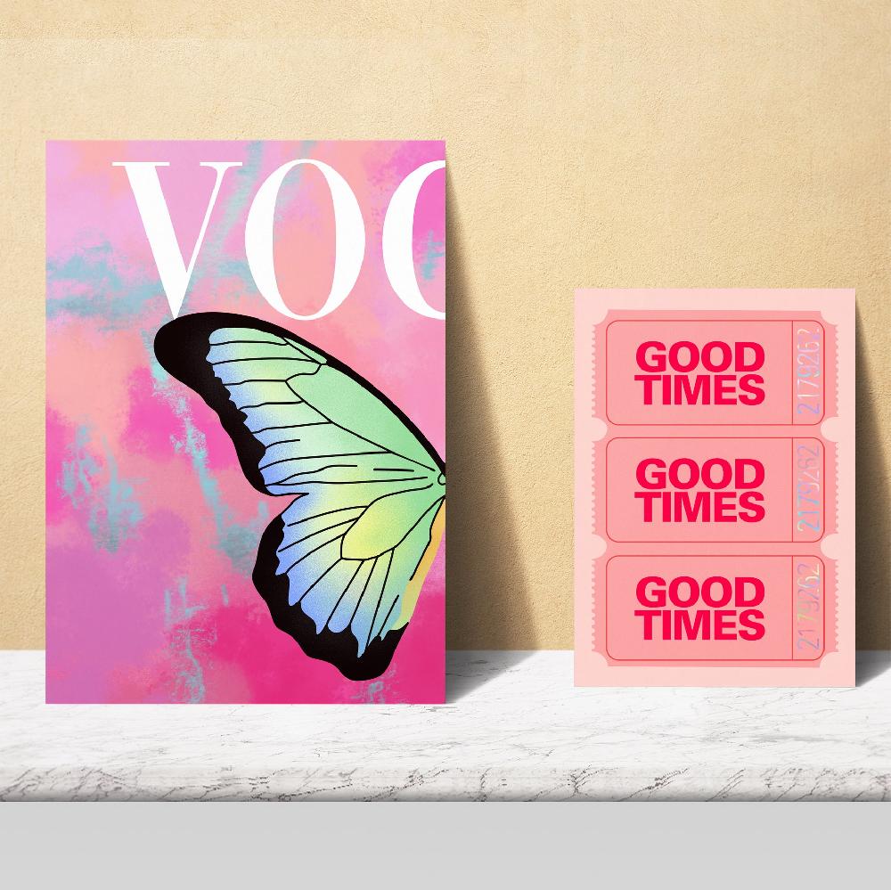 Nacnic Illustraciones De Arte Moderno Femenino