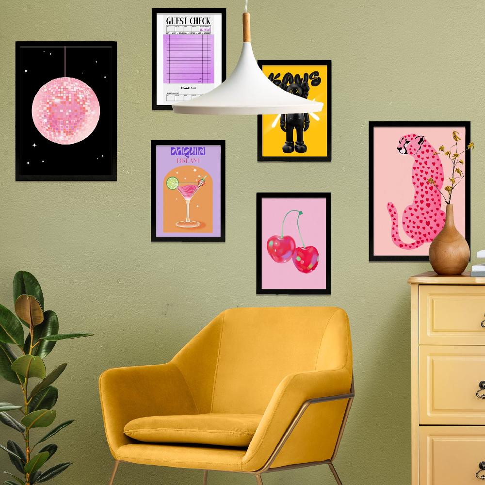 nacnic Illustraciones de arte moderno kaws