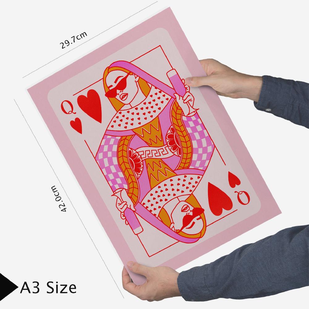 Nacnic Illustraciones De Arte Moderno Tonos Rosas