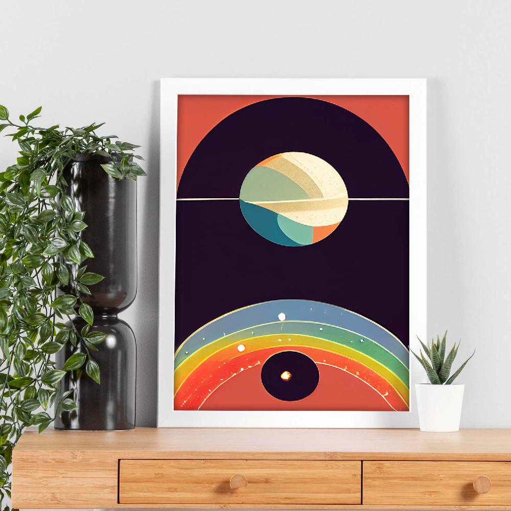 Nacnic Lámina Abstracta Interplanetaria Nacnic