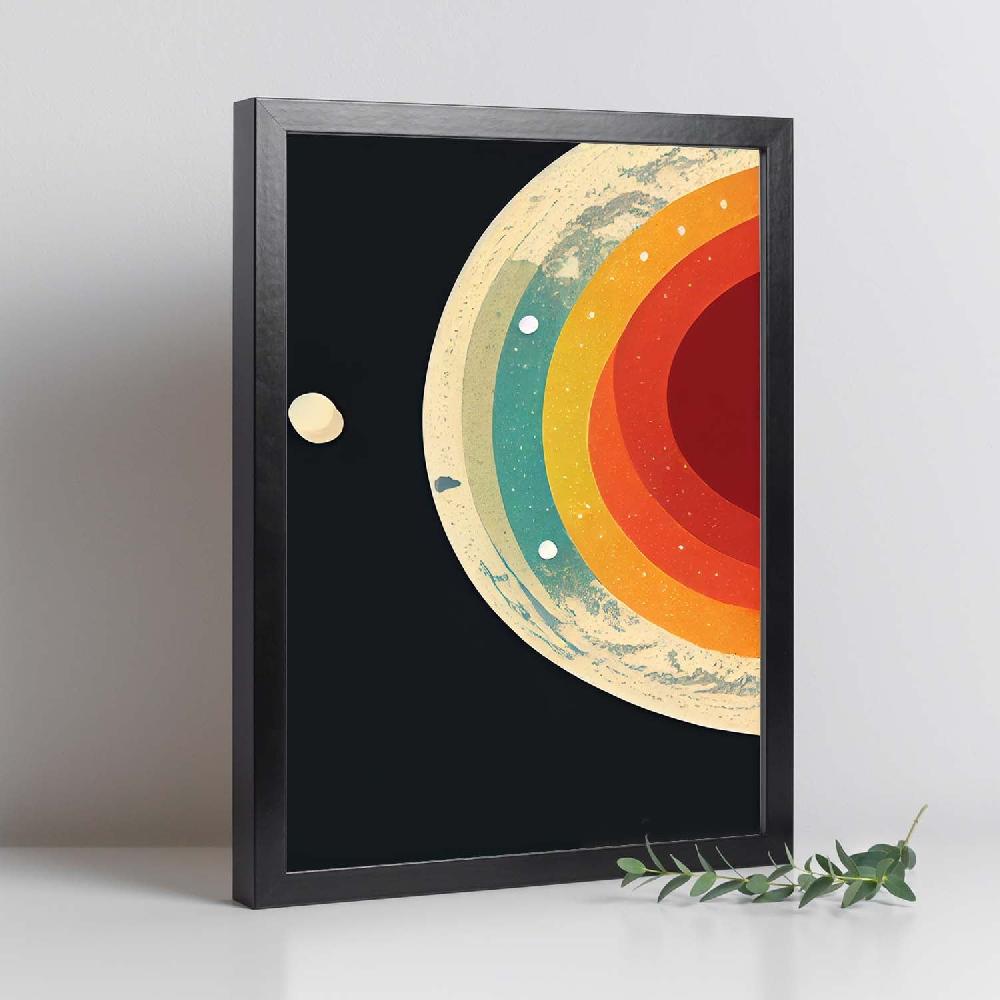 Nacnic Lámina Abstracta Luna Nacnic