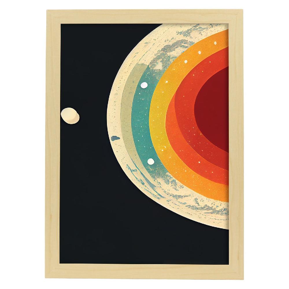 Nacnic Lámina Abstracta Luna Nacnic