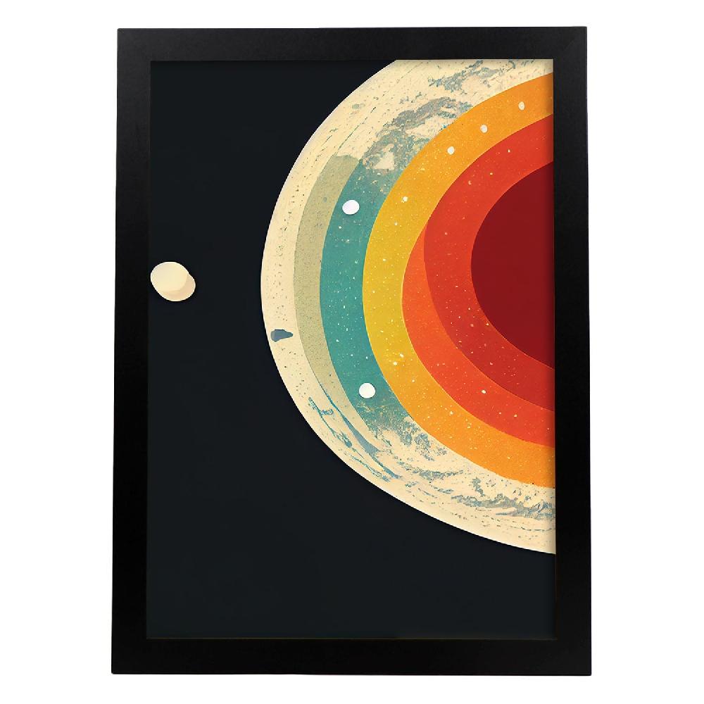 nacnic Lámina Abstracta Luna Nacnic