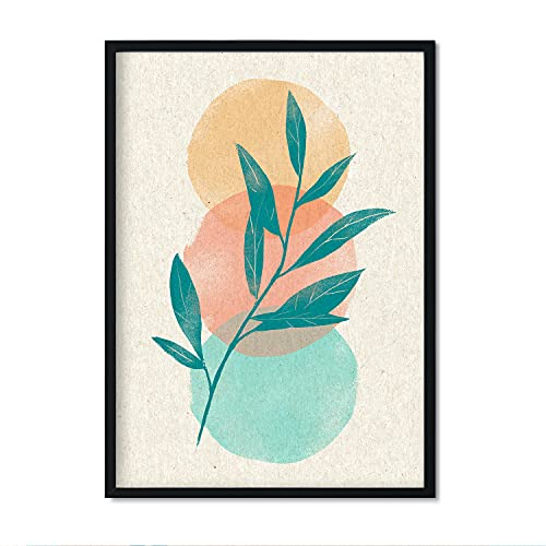 nacnic Lámina Abstracta Neutral 2 en Tonos Pastel