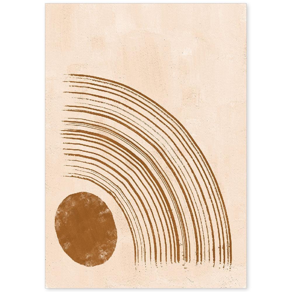 nacnic Lámina Abstracto 7 con Imágenes de Cuadros