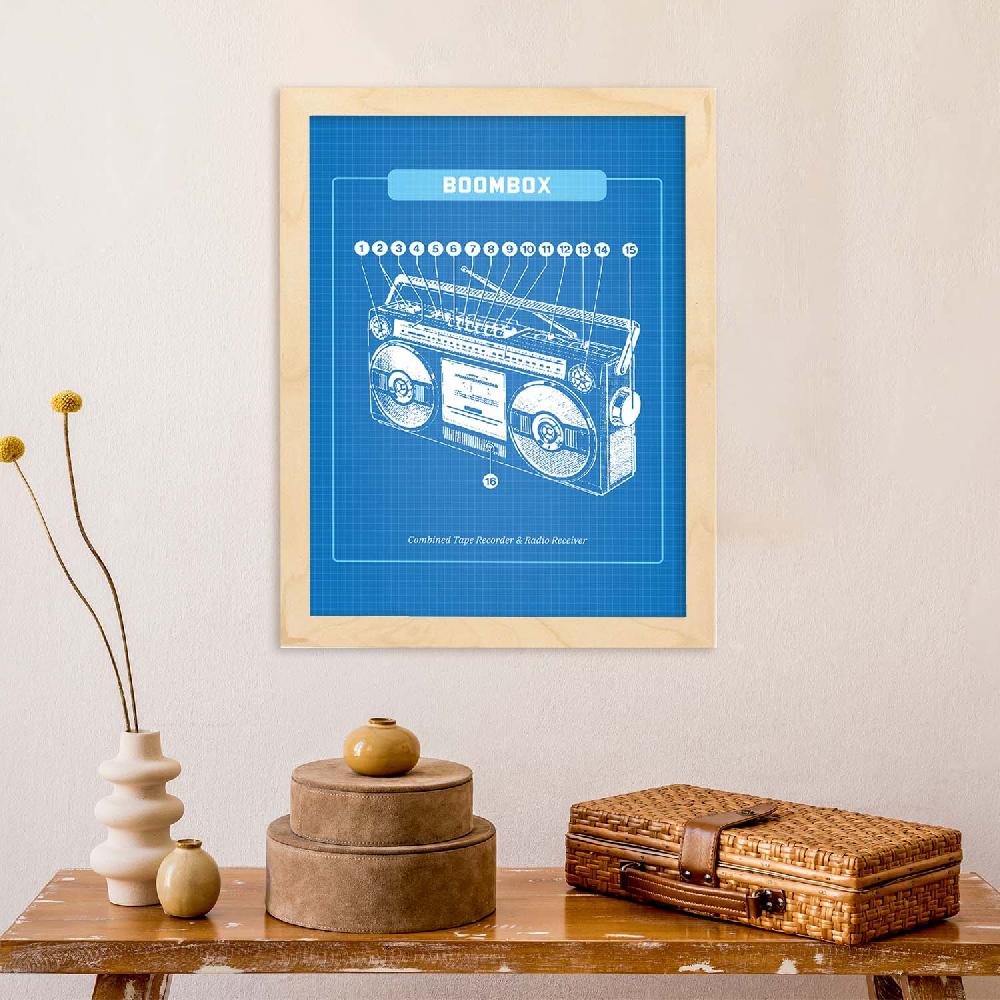 Nacnic Lámina Anatomía De La Estéreo Retro