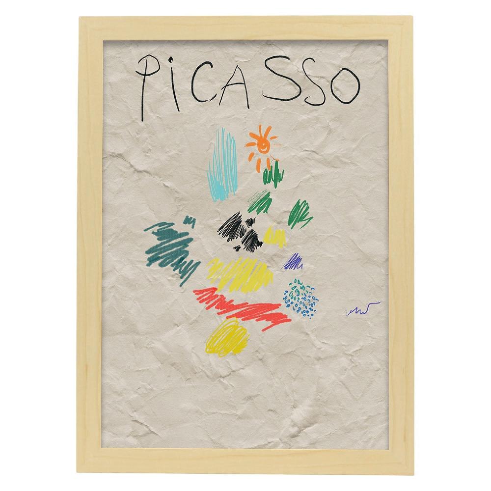 Nacnic Lamina Artística Exposición Picasso 1