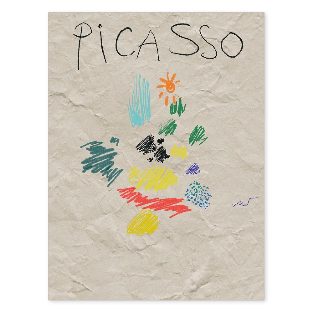nacnic Lamina artística Exposición Picasso 1